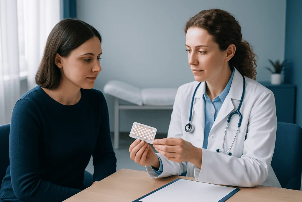 How it is taken: label-based dosage guidance — mini contraceptive pill