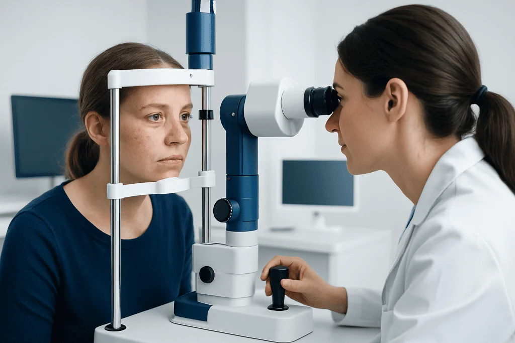 How it looks and feels — eczema around eyes