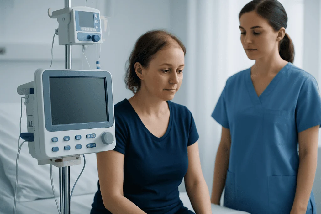 How it usually appears — telogen effluvium