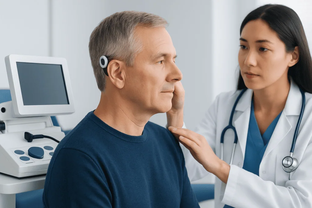 How it works and who may benefit — bone anchored hearing aid