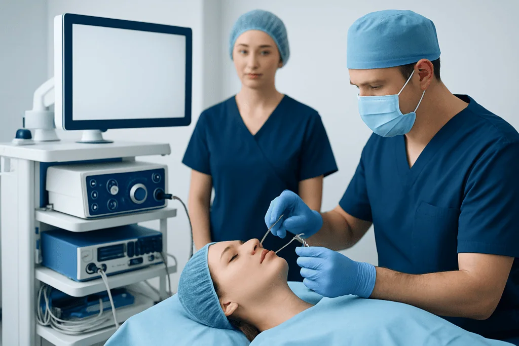 How it works: the procedure step by step — balloon sinuplasty