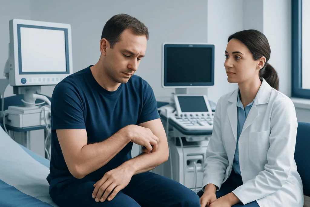 How itching can feel and what patterns matter — itching