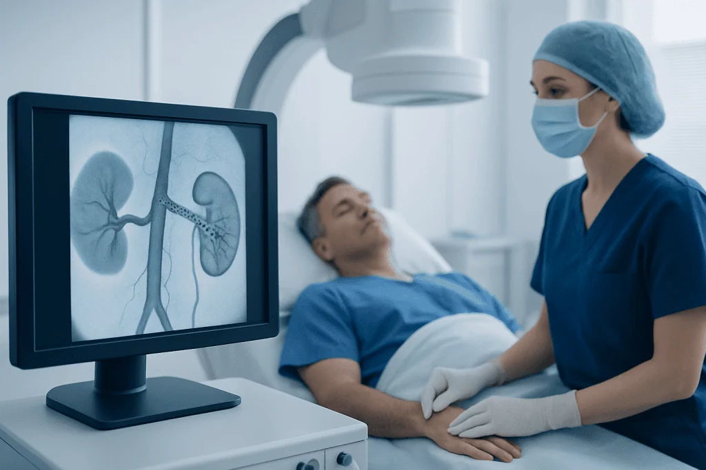 How Kidney Artery Narrowing Affects Blood Pressure — renal artery stenting