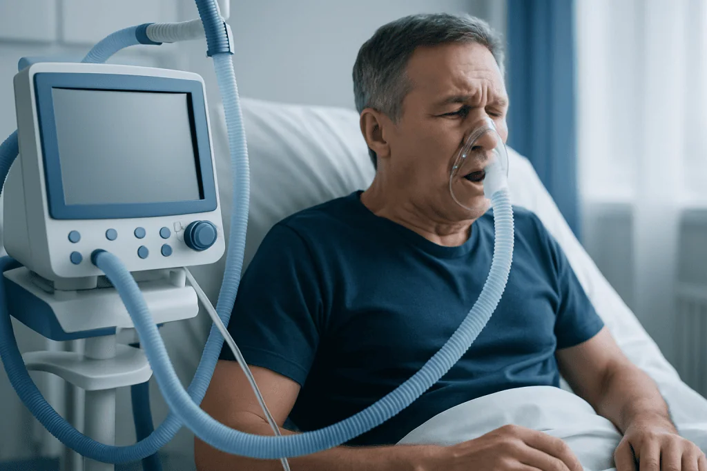 How labored breathing feels and looks — labored breathing
