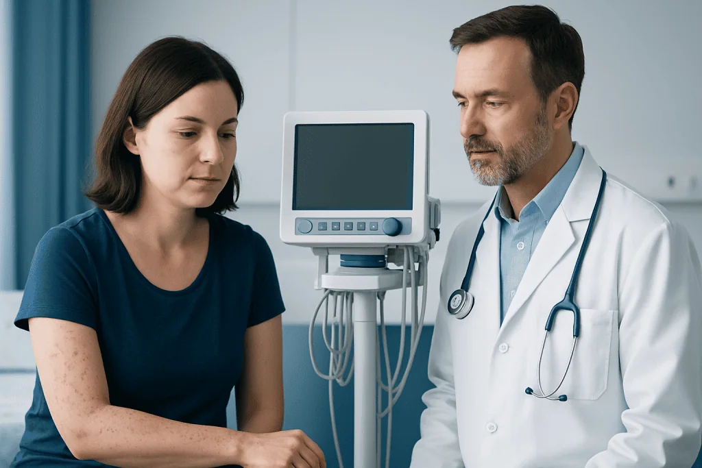 How leukemia rash can look and feel — leukemia rash