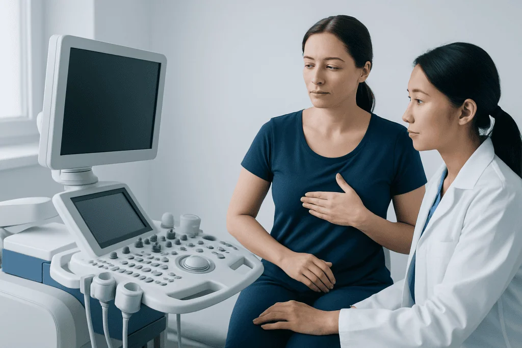 How mastodynia feels and common symptom patterns — mastodynia