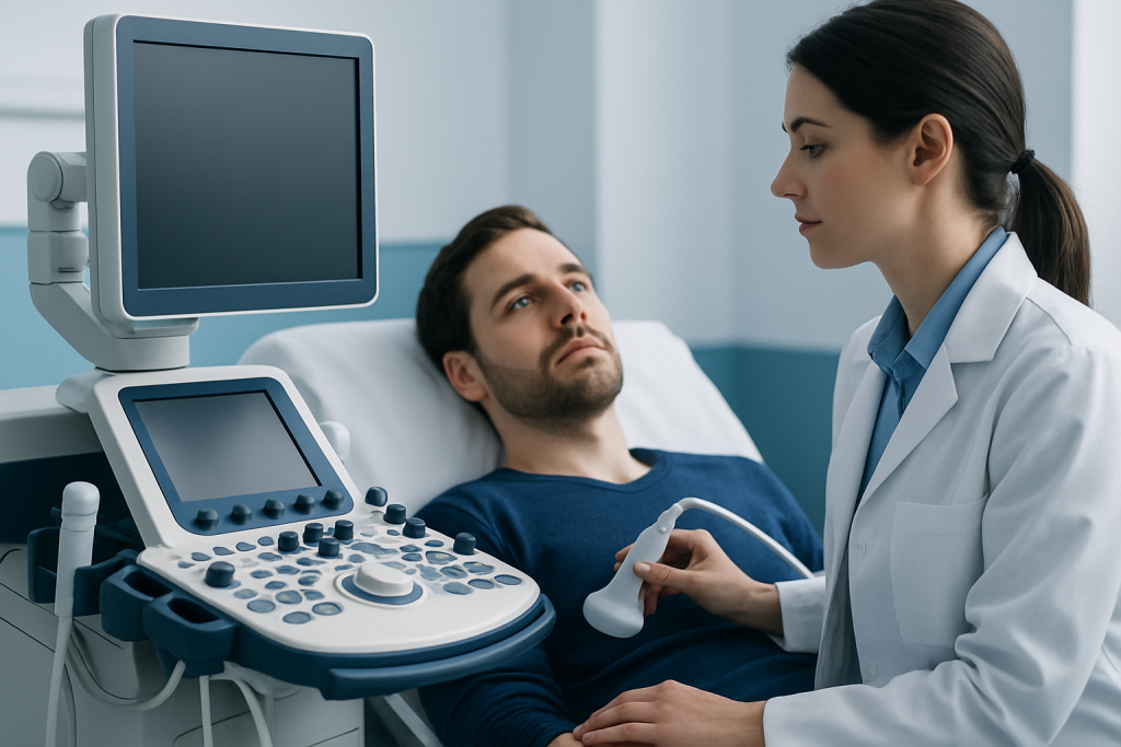 How mediastinal lymphadenopathy may feel or be discovered — mediastinal lymphadenopathy