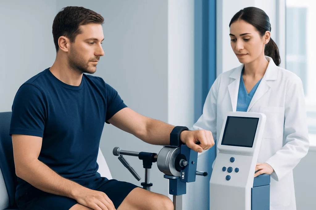 How muscle testing is done — muscle testing