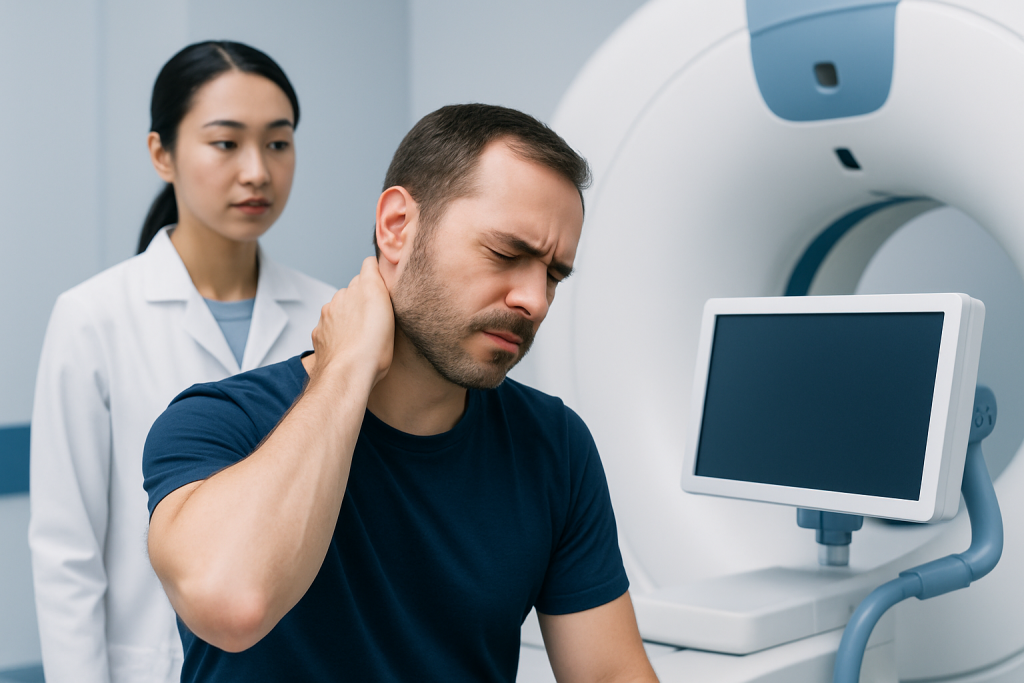 How neck pain can feel — pain in neck