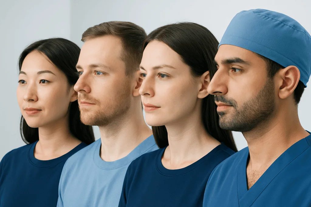 How Nose Shape Differs — nose shapes by nationality