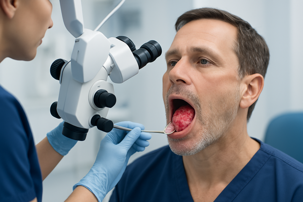 How oral tumors may look in the mouth — oral tumors pictures