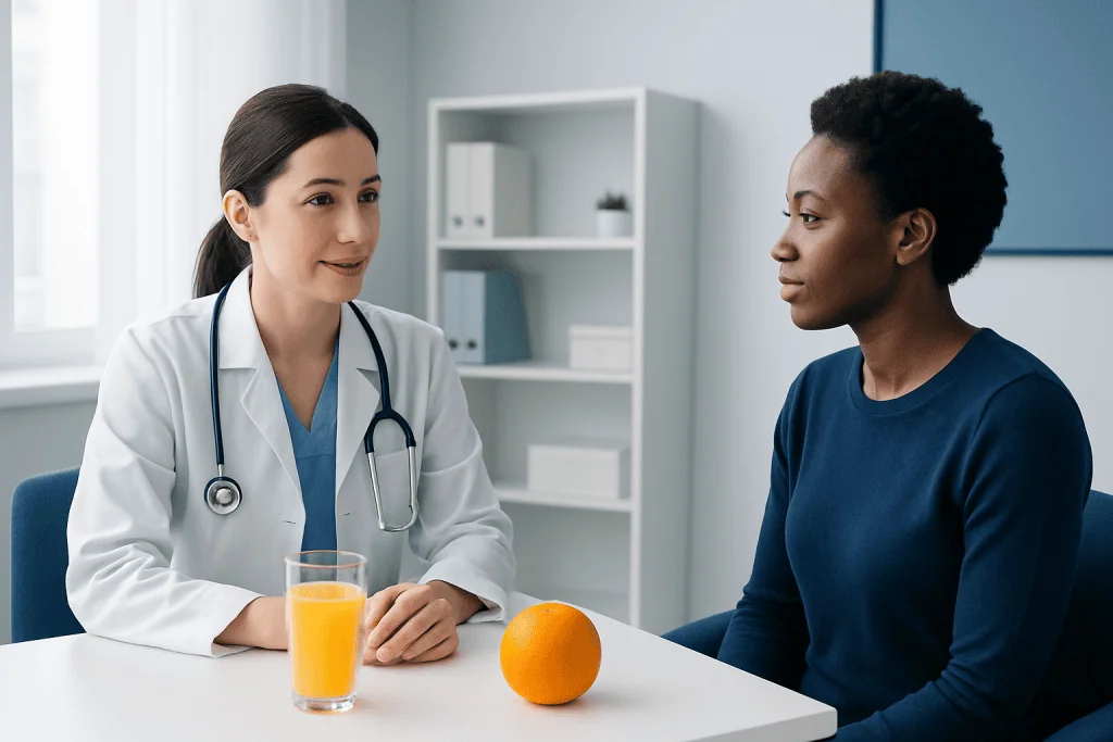 How orange juice differs from whole oranges — orange juice