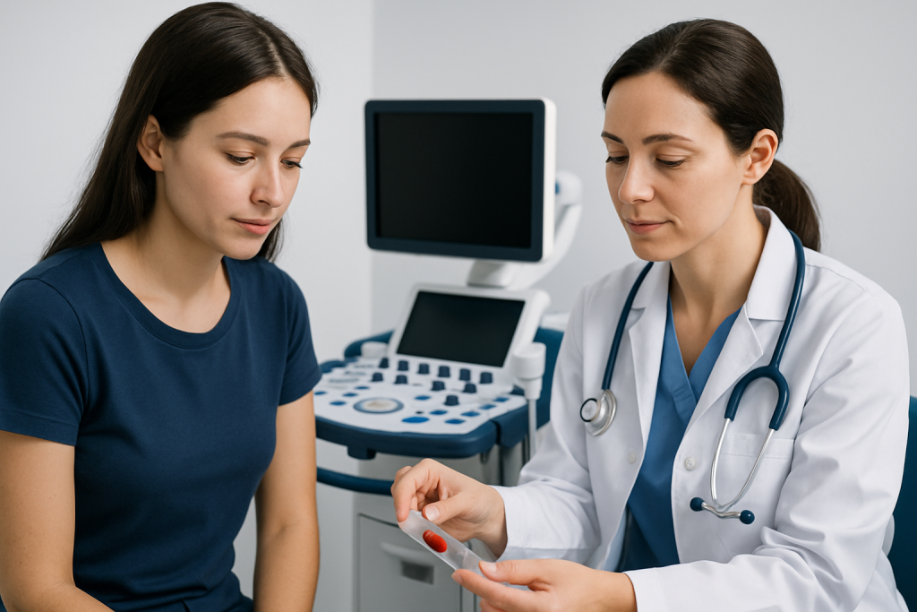 How period blood color can change during the menstrual cycle — bright red period blood