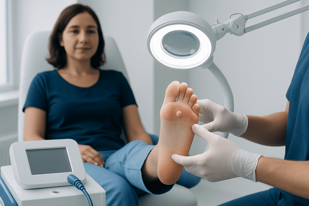 How Plantar Warts Feel and Look — plantar warts disease