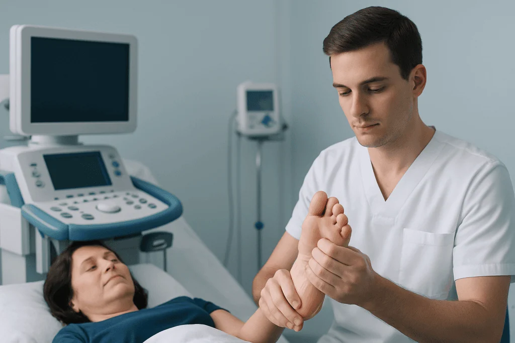 How reflexology is performed — reflexology