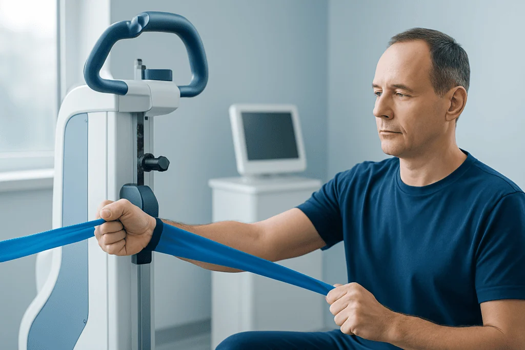 How resistance bands help shoulder function — resistance bands for shoulder exercises