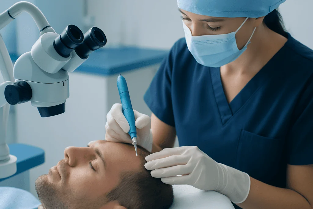 How sapphire FUE differs from standard FUE — sapphire fue