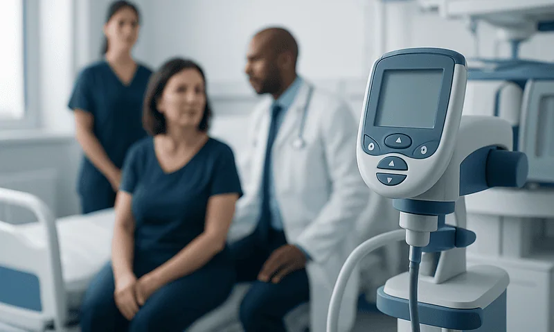 Januvia Generic: An Evidence-Based Guide for Patients 5 Medical consultation with a patient and healthcare professionals in a hospital room.