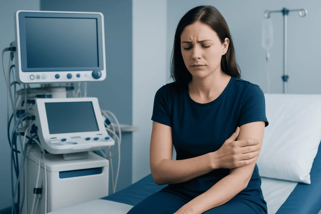 How skin tenderness can feel — skin painful to touch
