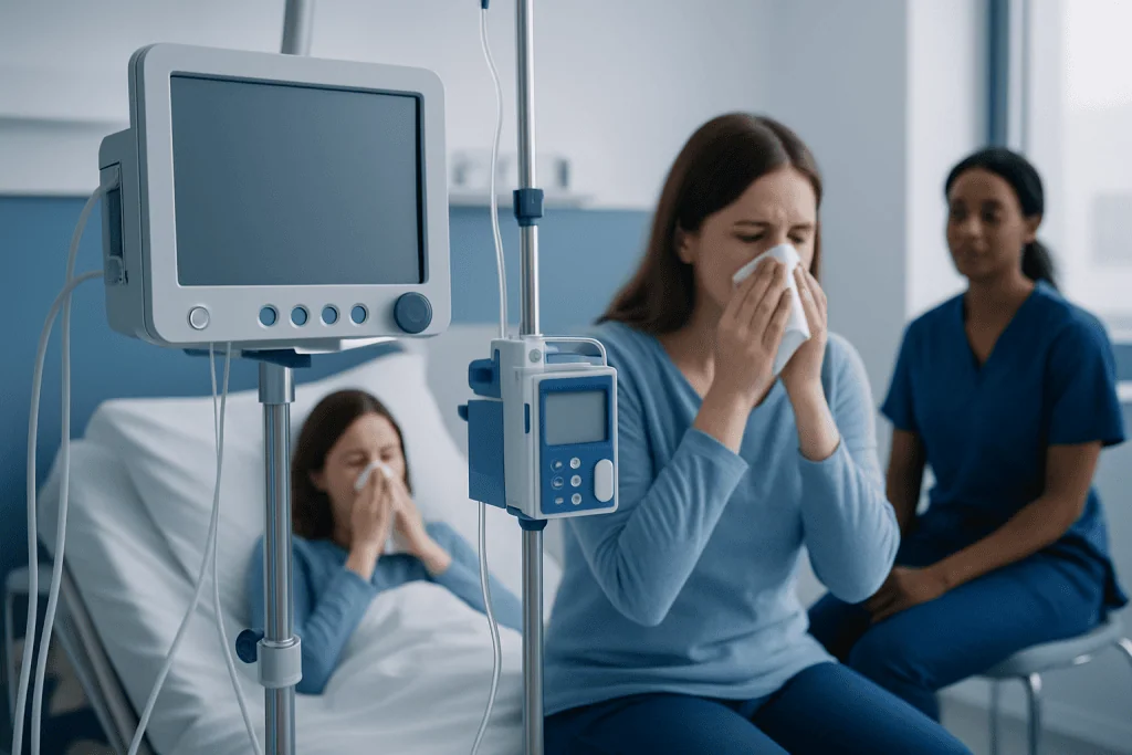 How sniffles can feel from day to day — sniffles