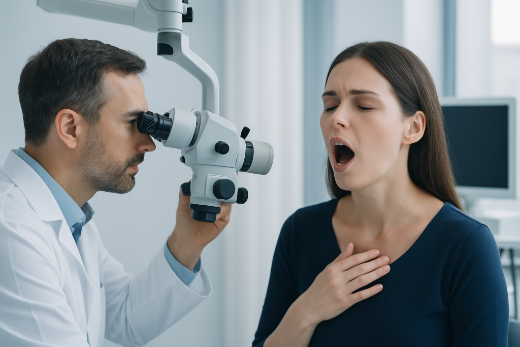 How sore throat symptoms can feel — sore throat