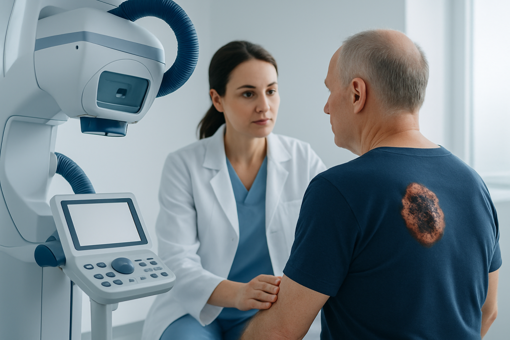 How stage 4 melanoma may appear — stage 4 melanoma