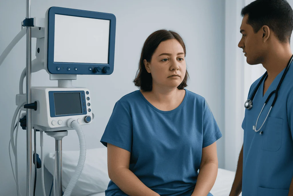 How swollen face symptoms can differ — swollen face