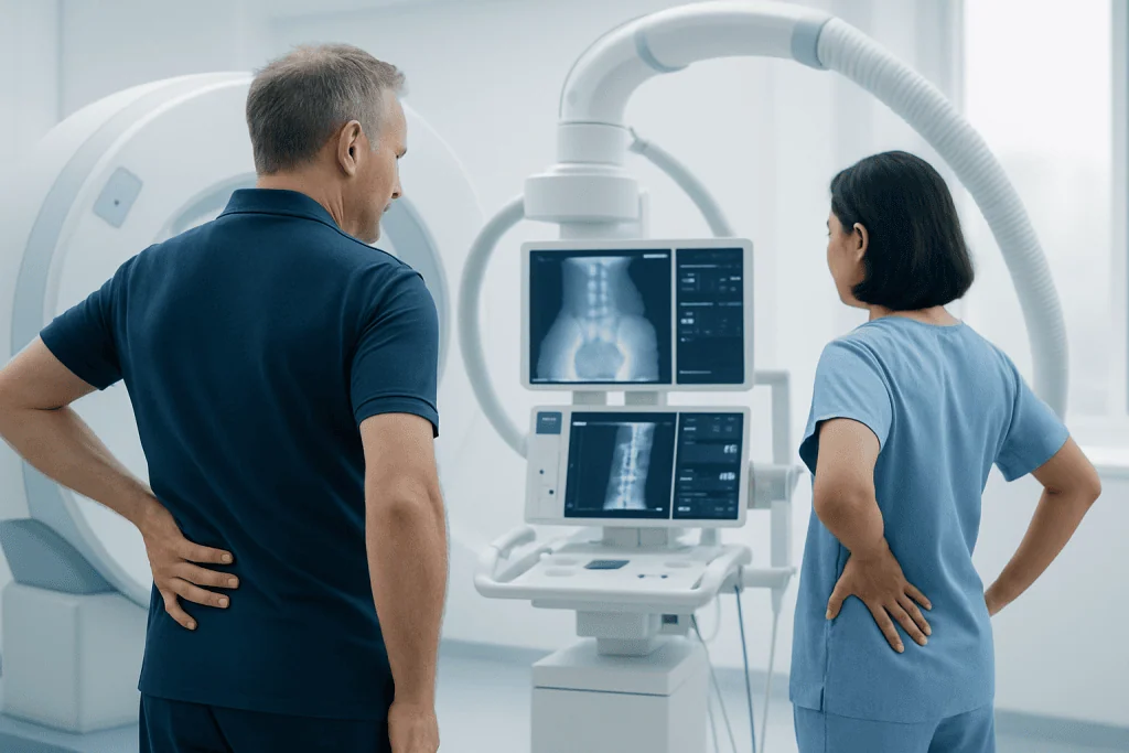How symptoms can differ from person to person — aching back hips
