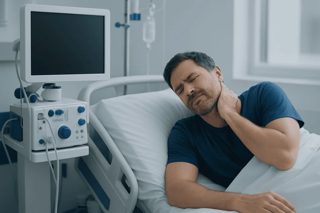 How Symptoms Can Feel After Sleep — neck ache sleeping
