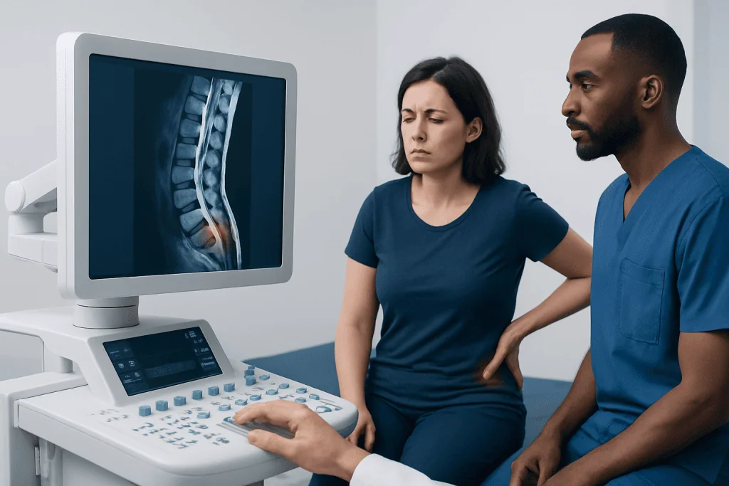 How symptoms can feel and where they appear — neural foraminal stenosis