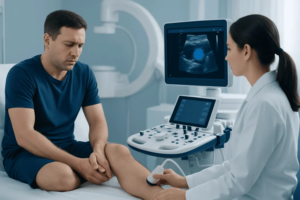 How symptoms can help identify the source — pain in left leg