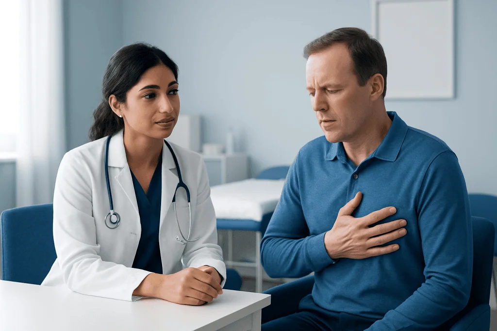 How symptoms can help narrow the cause — pain from right side of chest