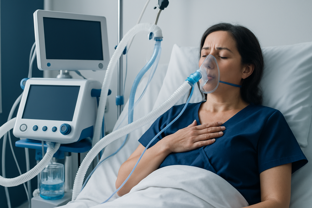 How symptoms usually appear — asthma exacerbation