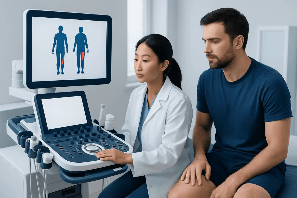 How symptoms vary by location and pattern — thigh pain