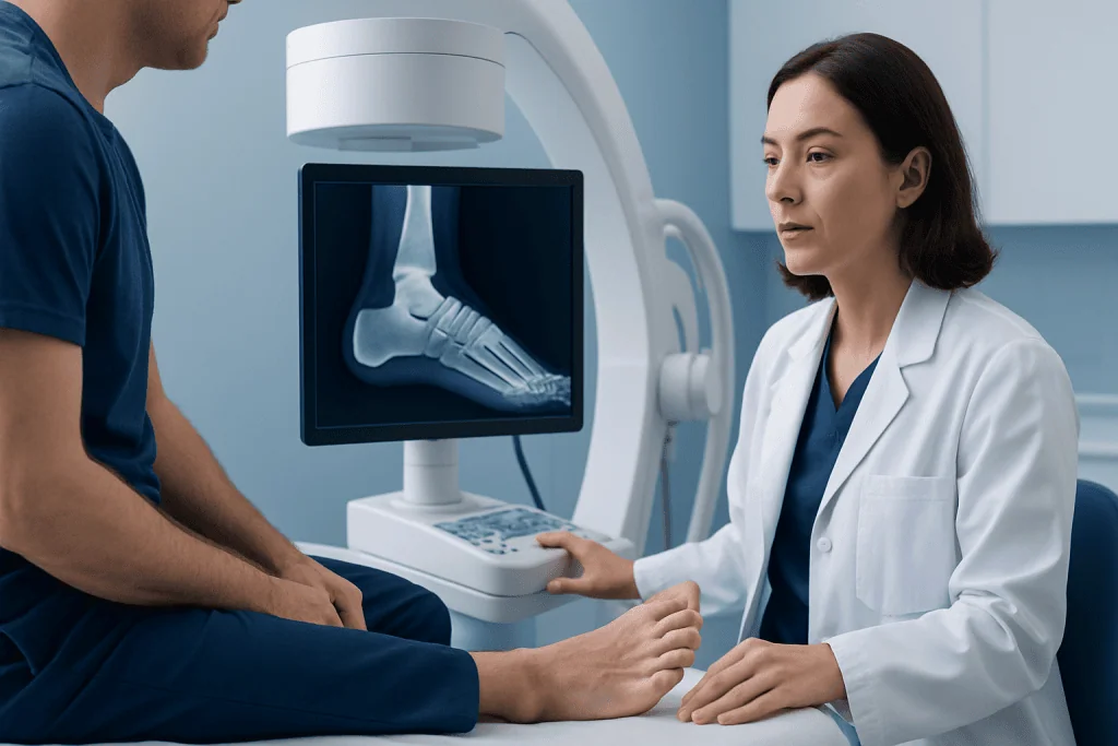 How the 26 foot bones are arranged — foot bones