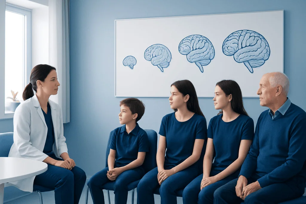 The Human Brain Across the Lifespan: How It Changes With Age 3 How the brain develops from infancy to adulthood — human brain across the lifespan