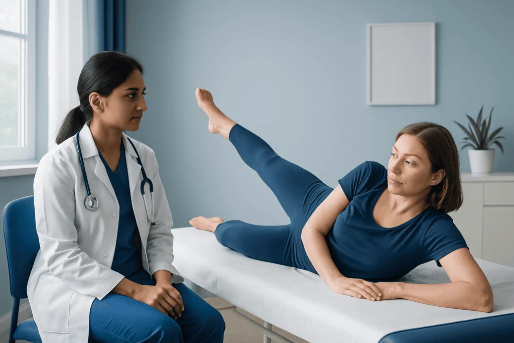 How the exercise works in the body — side lying leg lifts