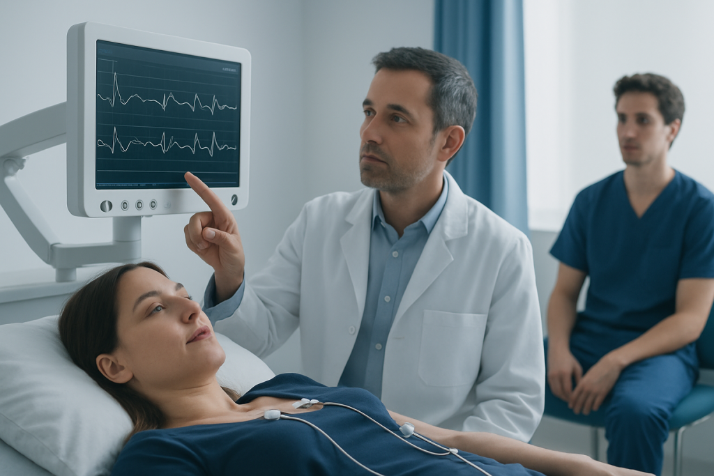 How the heart rhythm changes with breathing — sinus arrhythmia