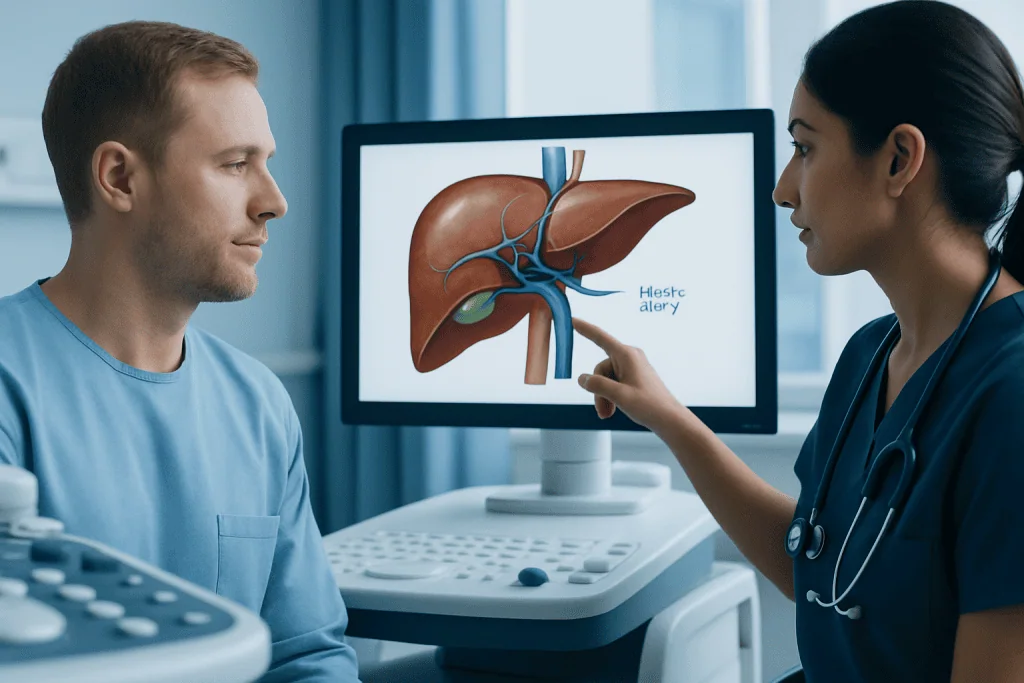 How the hepatic artery works with the liver — hepatic artery