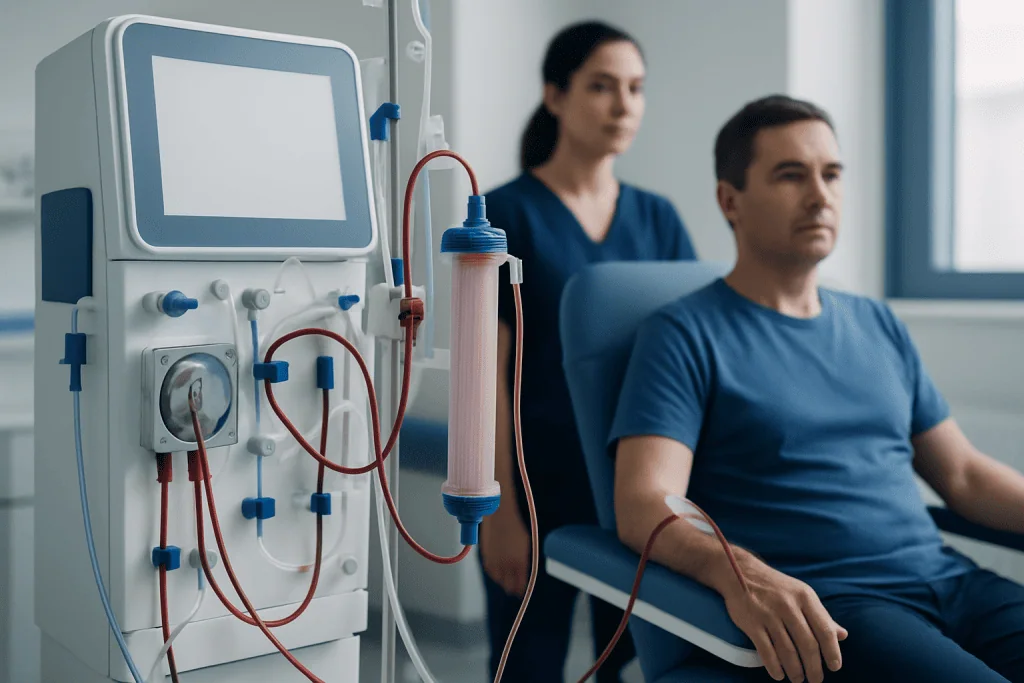 How the kidneys are affected — acute renal failure