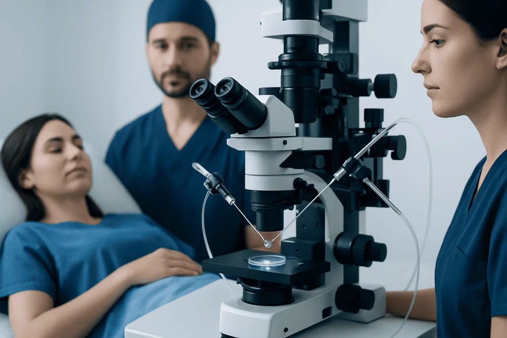 How the patient journey changes — open vs minimally invasive IVF