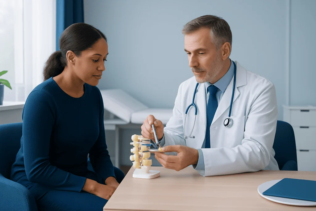How the procedure is performed — epidural steroid injection