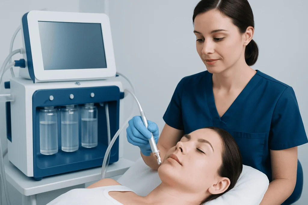 How the procedure works — microdermabrasion