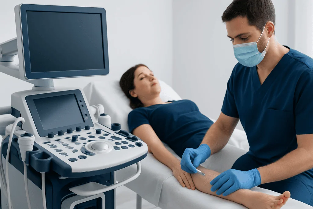How the procedure works — sclerotherapy