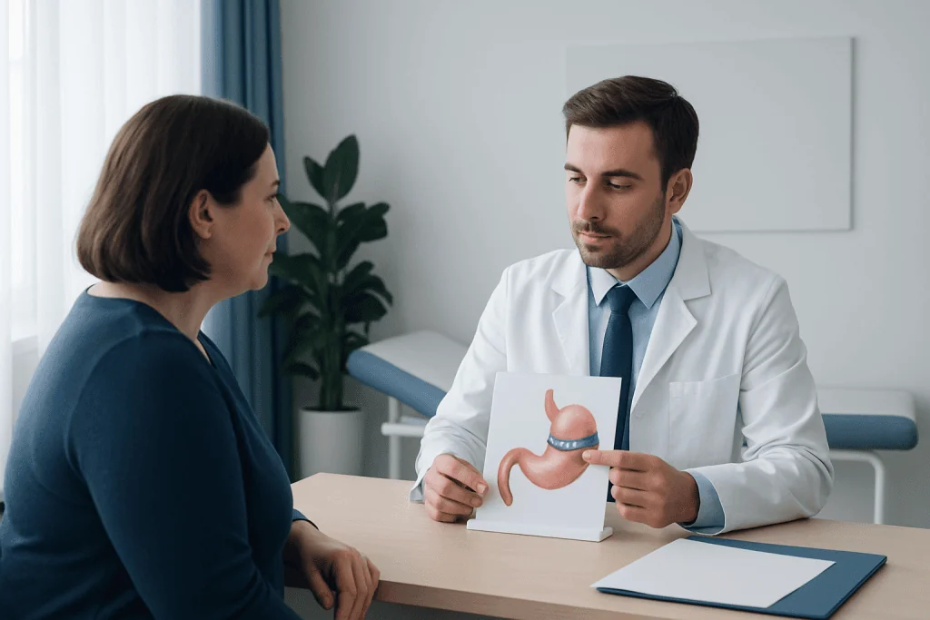 How the procedure works step by step — lap band surgery