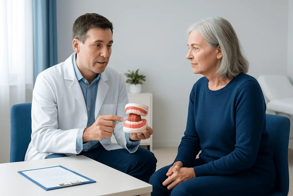 How the process works before, during, and after extraction — same day dentures