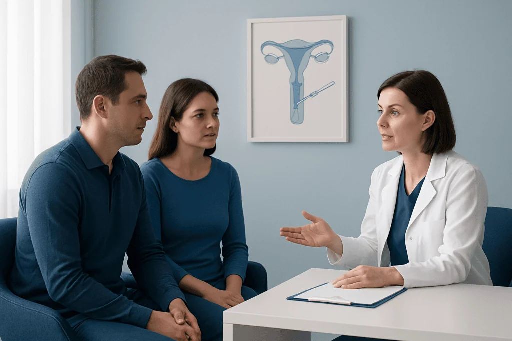 How the process works step by step — artificial insemination