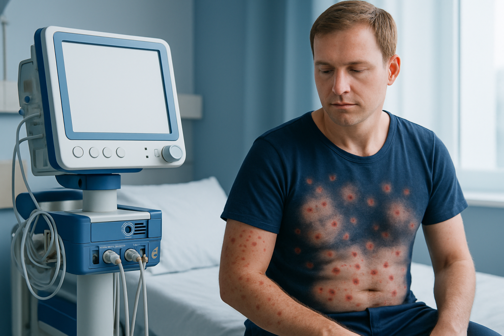 How the rash looks and where it appears — syphilis rash