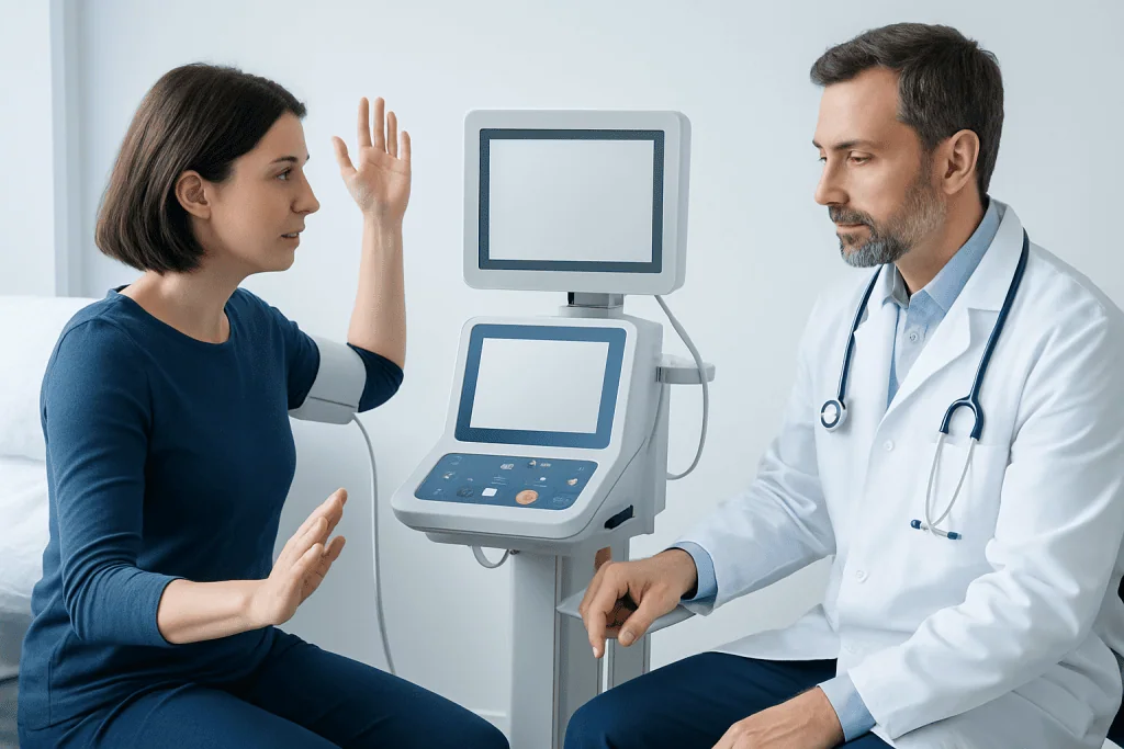 How the Roos test is performed and what a positive result means — roos test