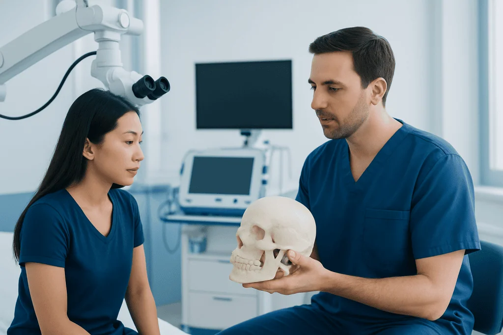 How the skull is organized — skull anatomy